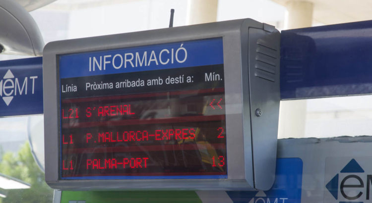 Mallorca Bushaltestelle